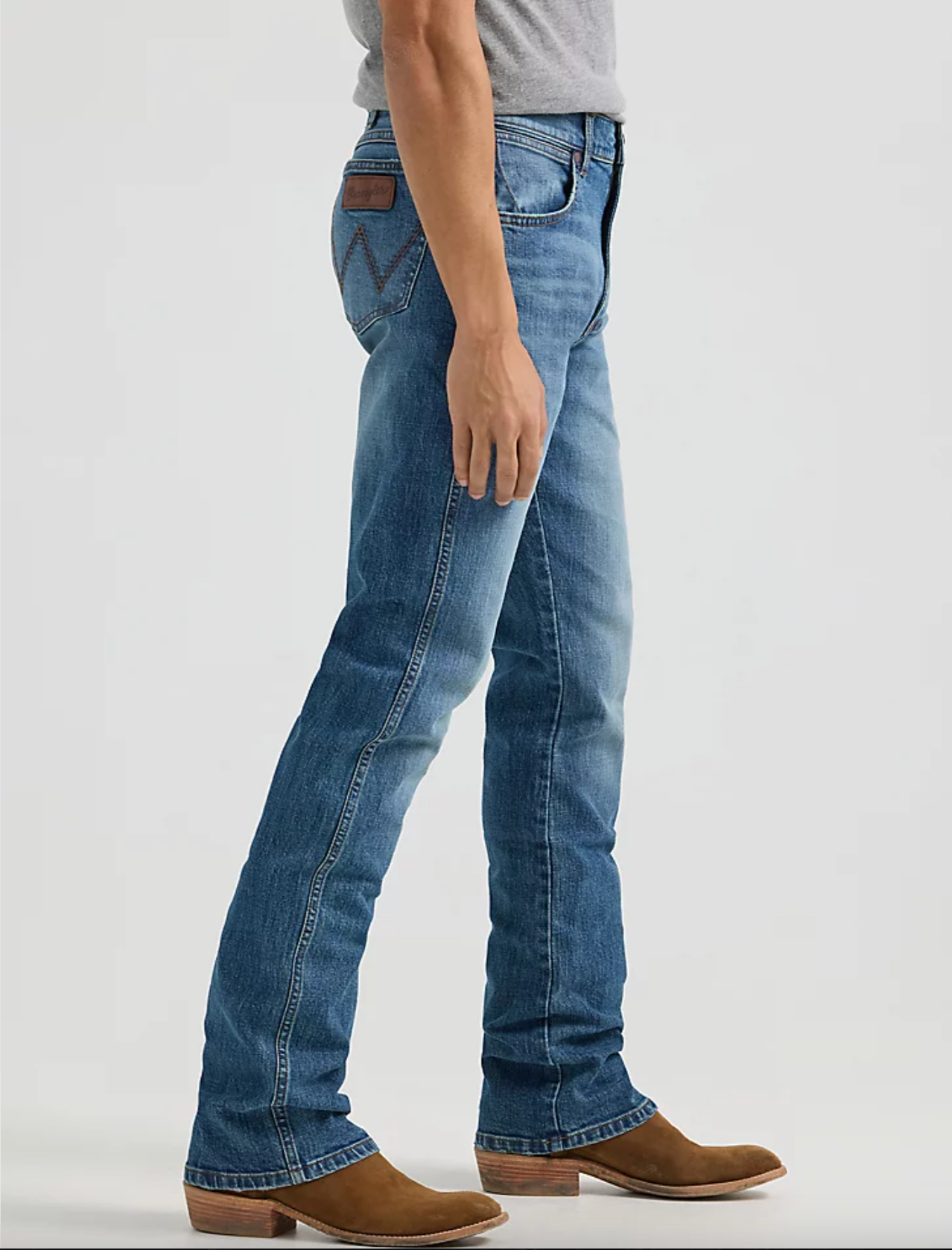 Wrangler Mens Retro Slim Boot Jean Harris