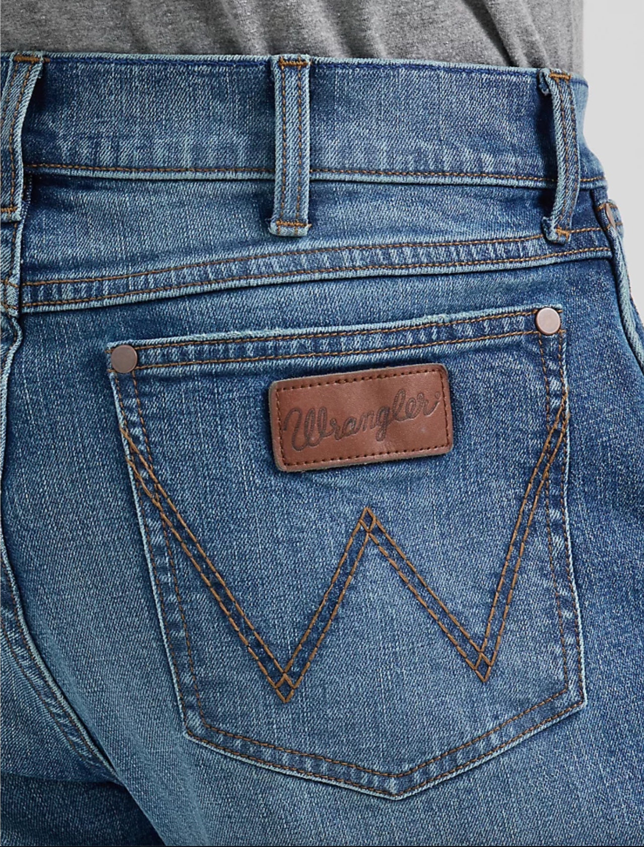 Wrangler Mens Retro Slim Boot Jean Harris