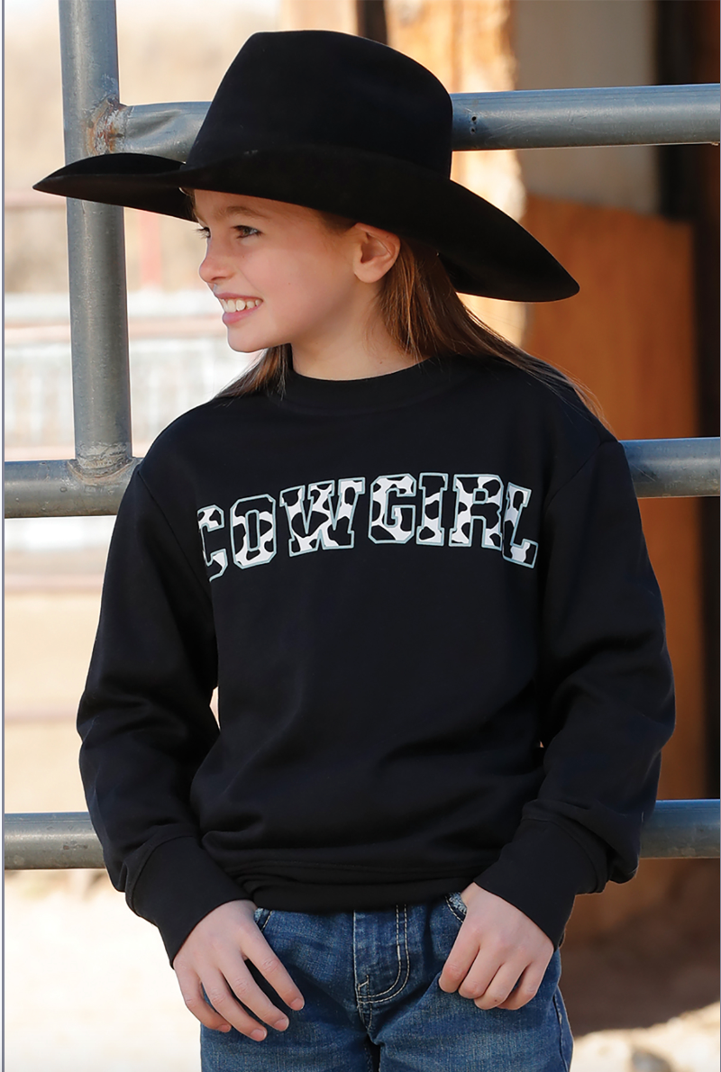 Cruel Girl Girls Cowgirl Sweatshirt