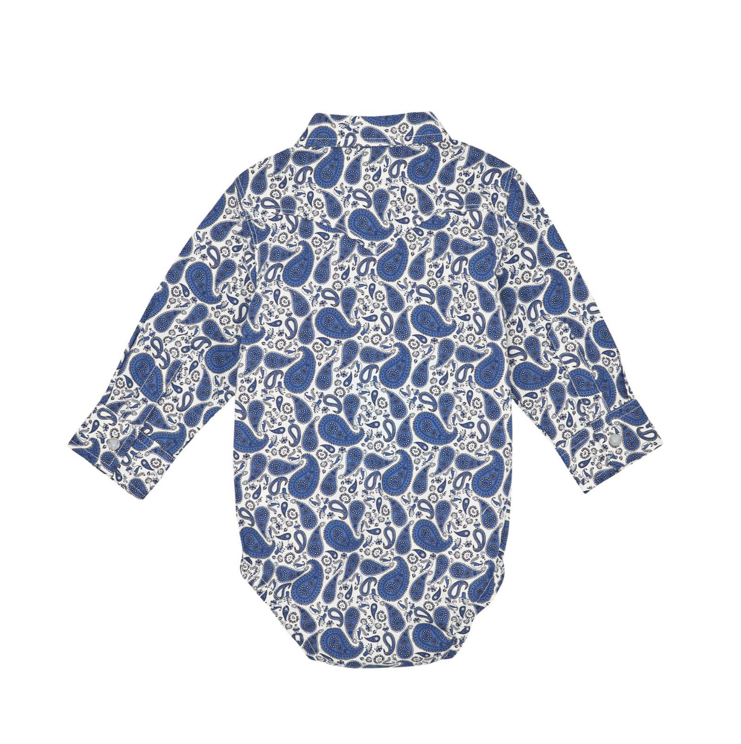 Wrangler Baby Boy Paisley Western Onesie