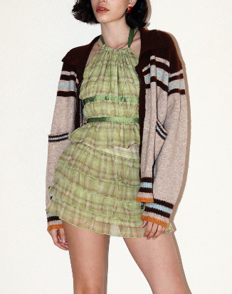 Cowboy Desert Zip Knit Cardigan