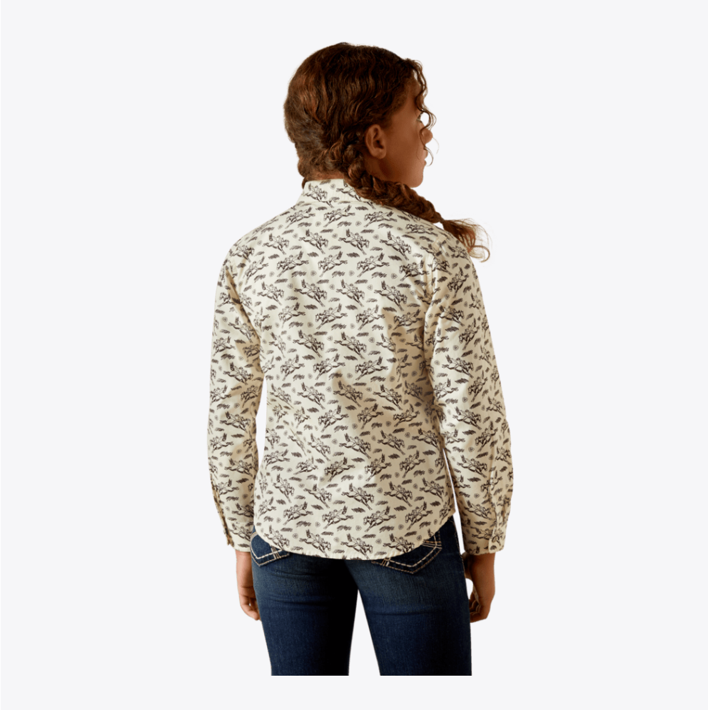 Ariat Girls Youth Rodeo Time Shirt