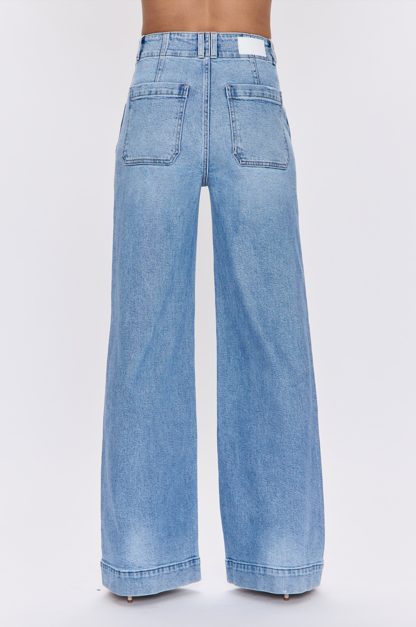 Pistola Lana Dbl Button High Rise Ultra Wide Leg