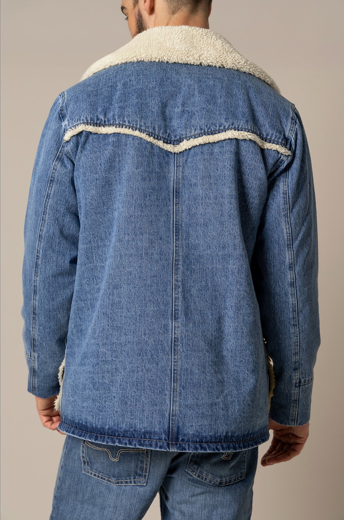 Kimes Mens Vincent Denim Jacket