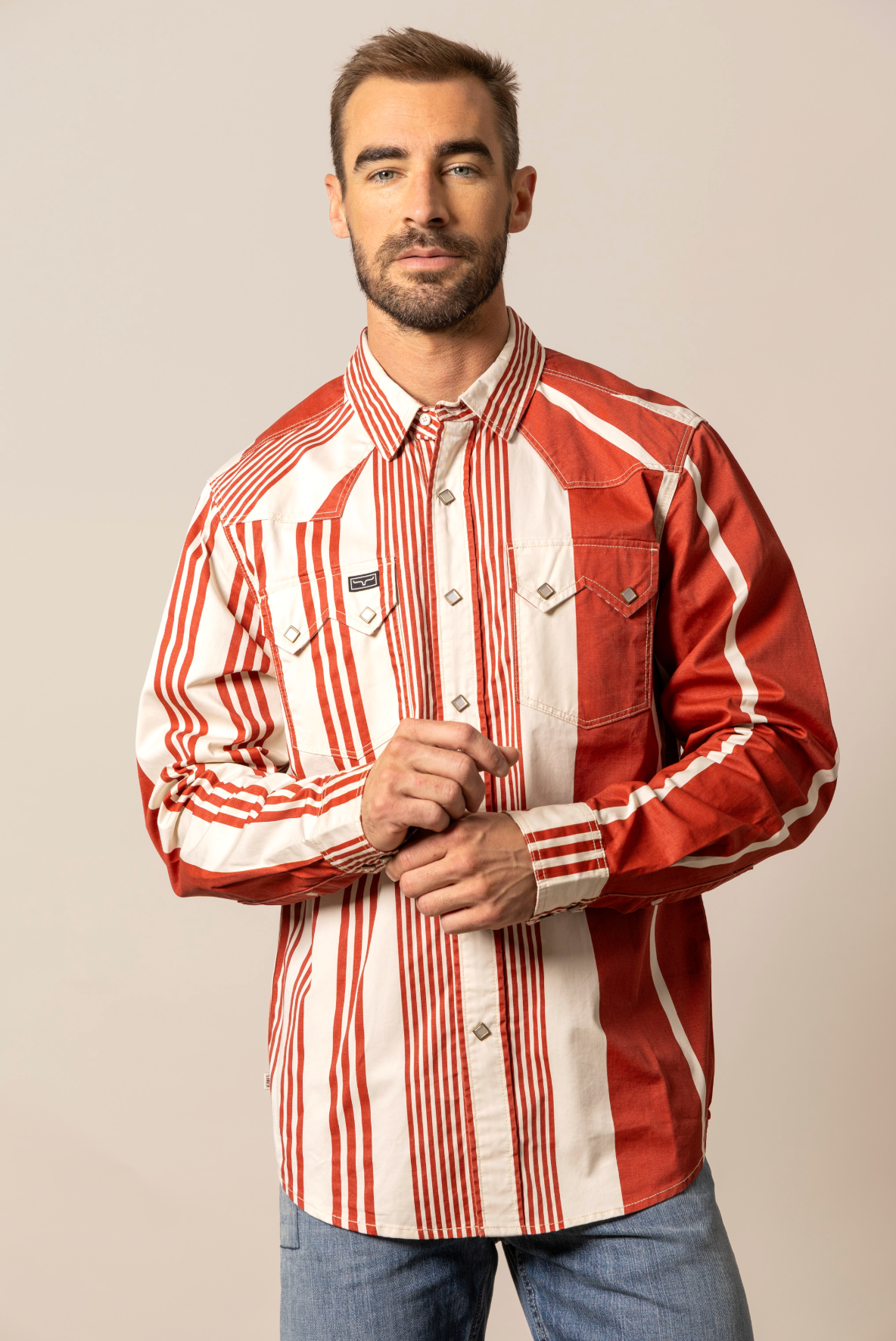 Kimes Mens Bandit  Snap Shirt