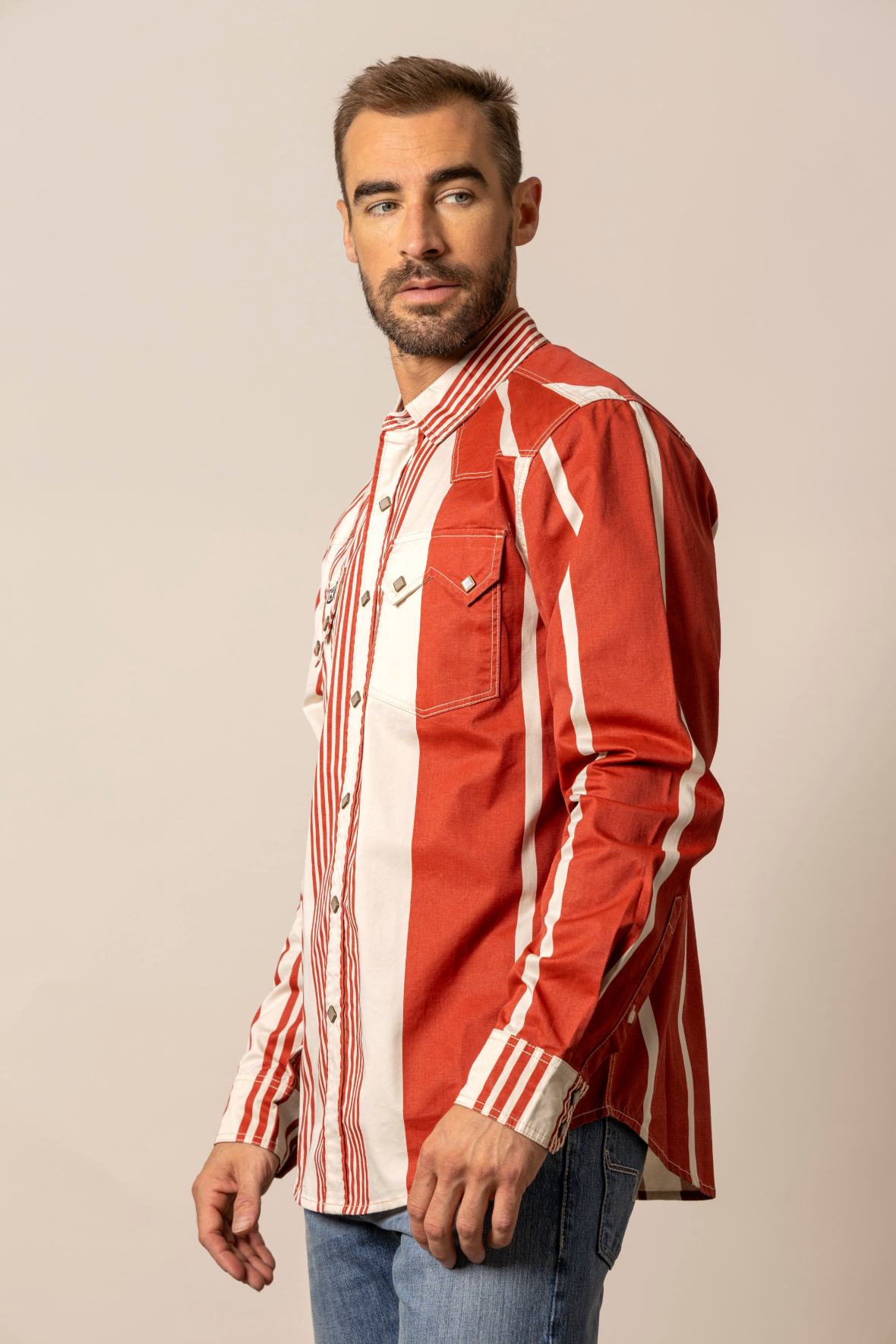 Kimes Mens Bandit  Snap Shirt
