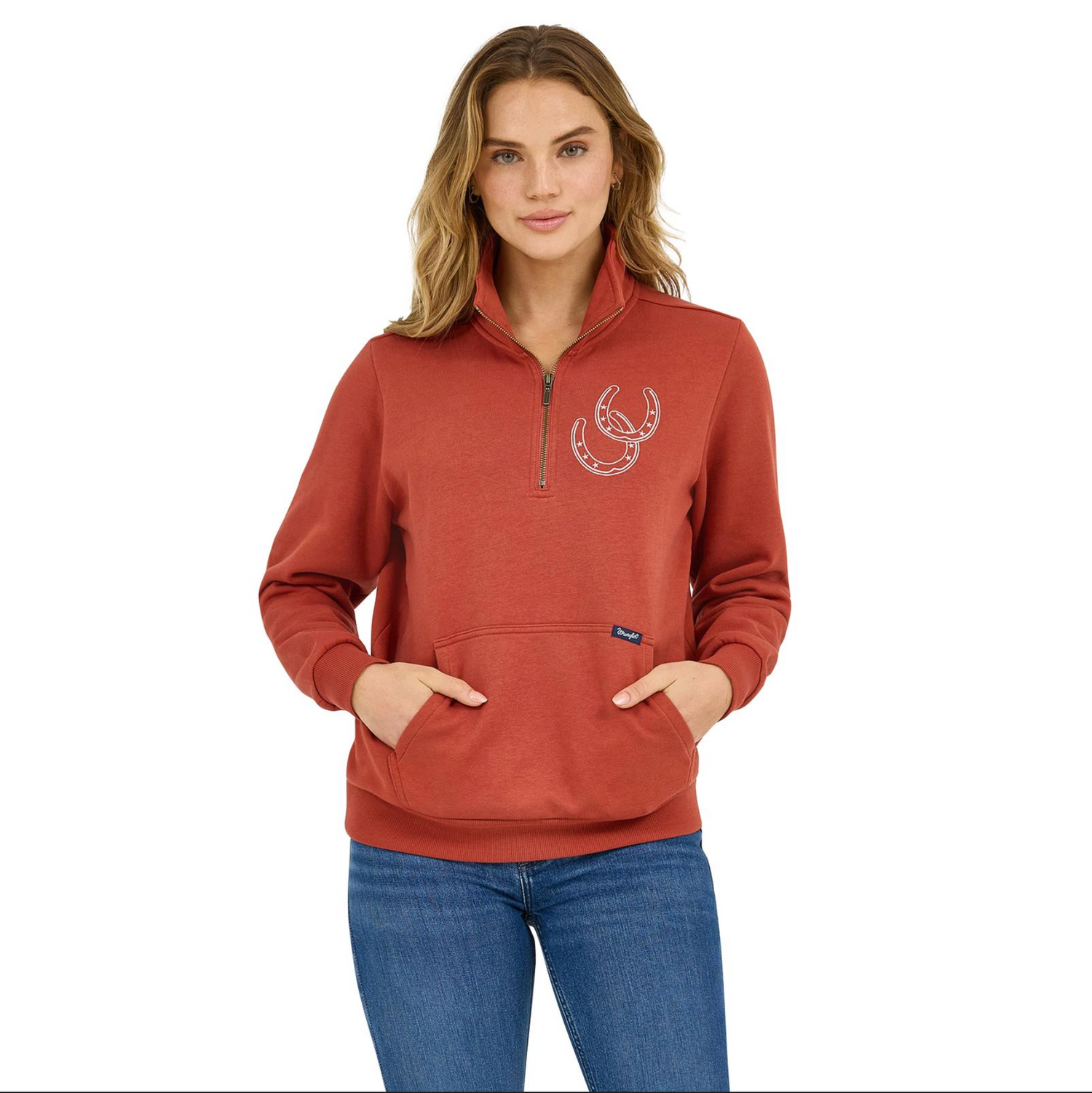 Wrangler Womens Horseshoe Pullover