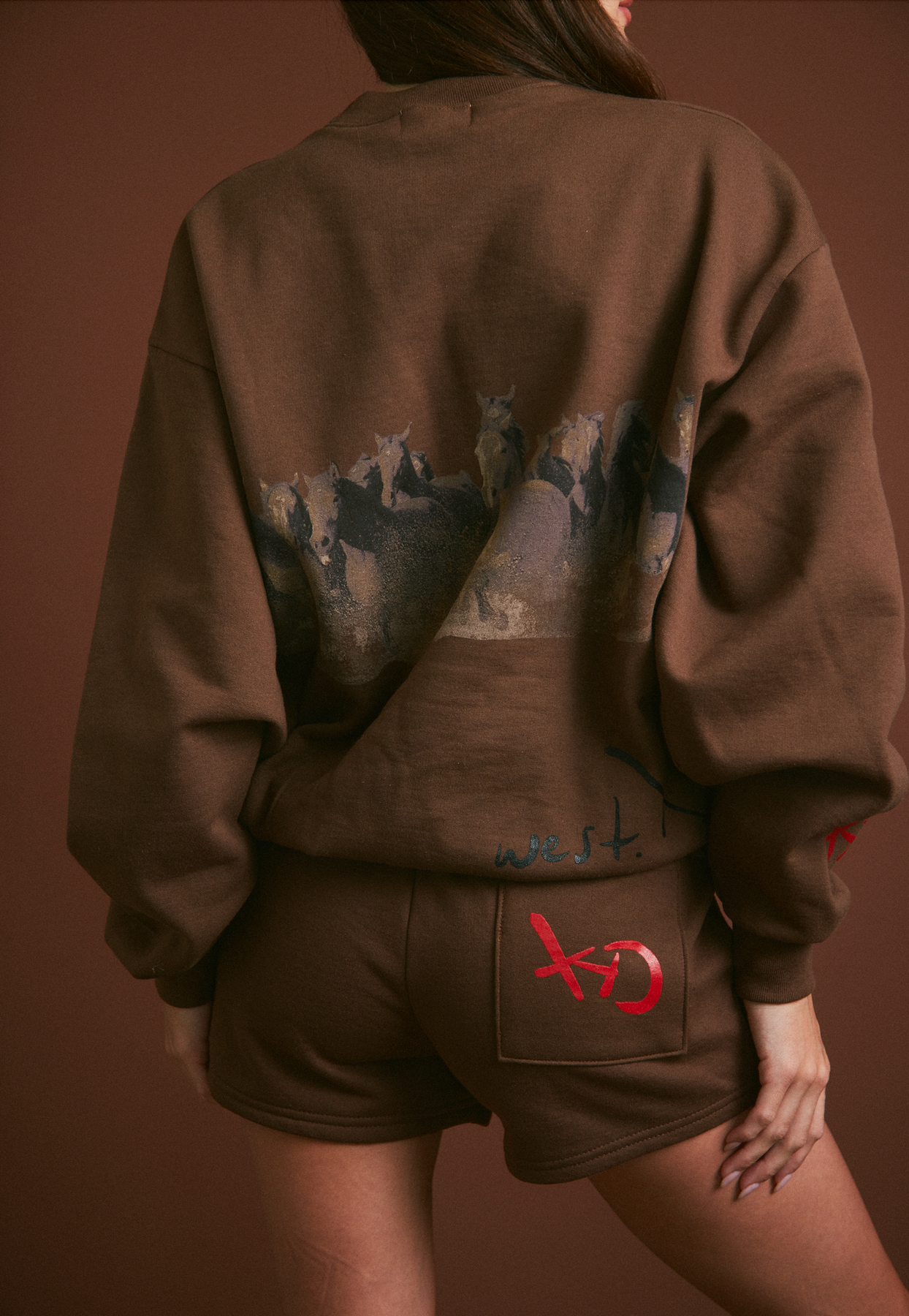 Darlin Wild Horse Crewneck