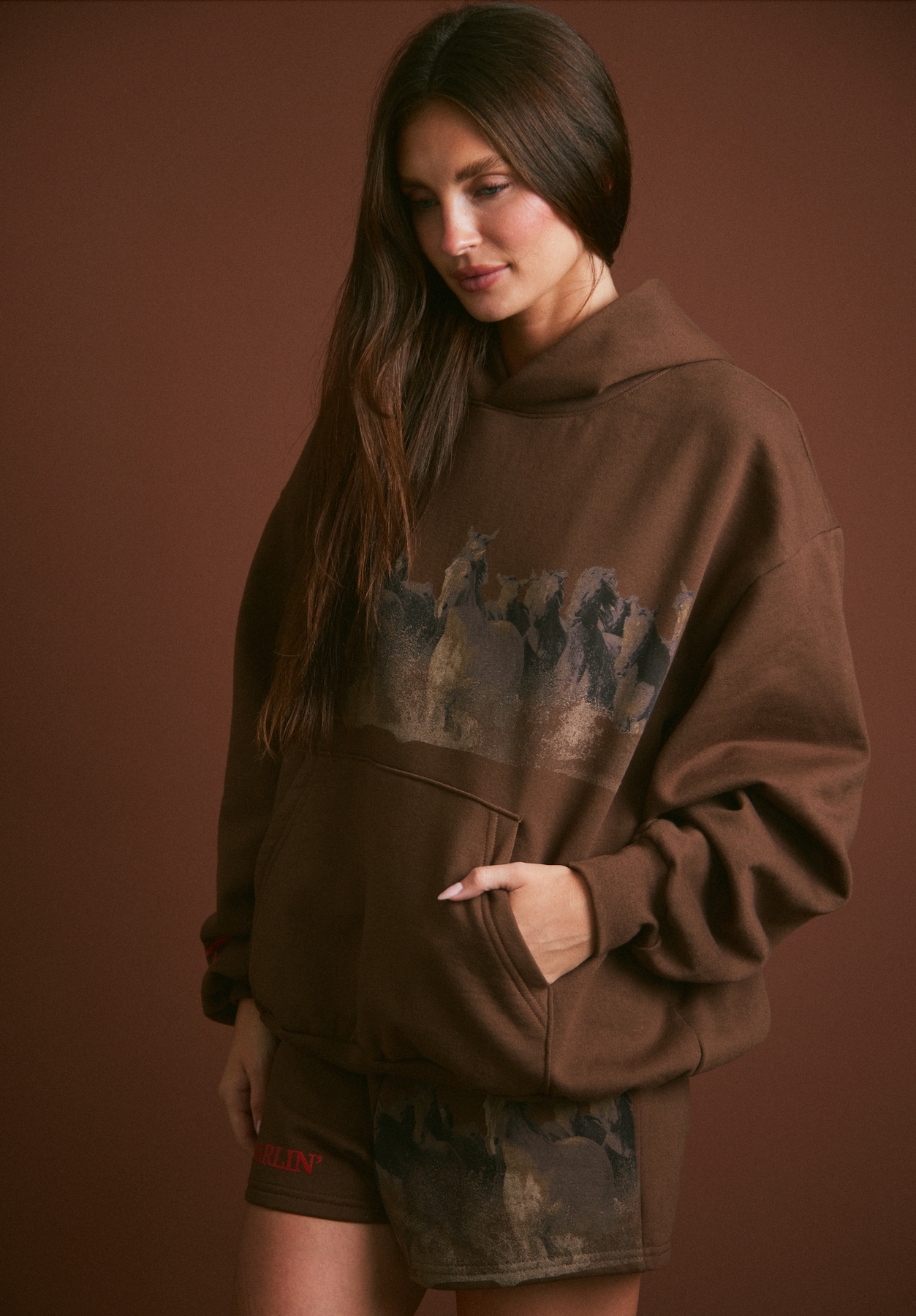 Darlin Wild Horse Hoodie
