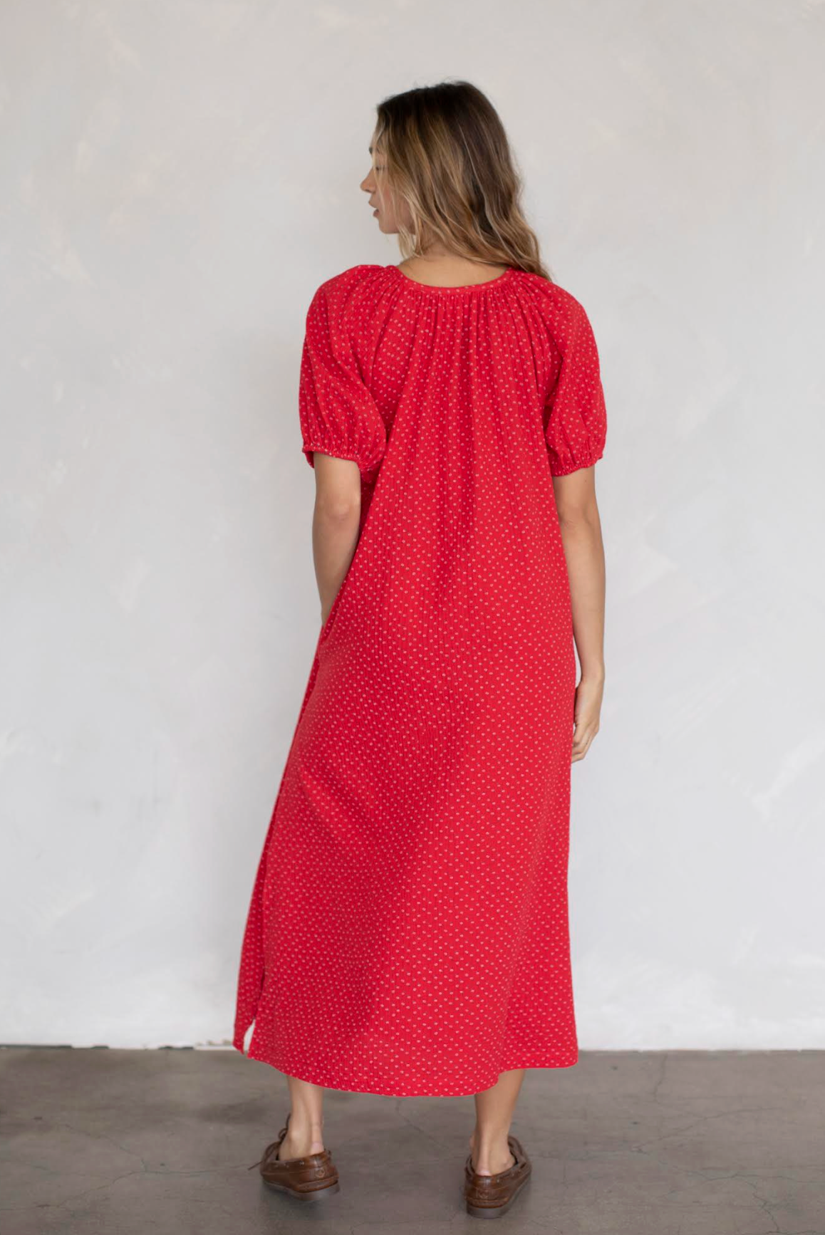 Lonnie Double Cotton Gauze Dress