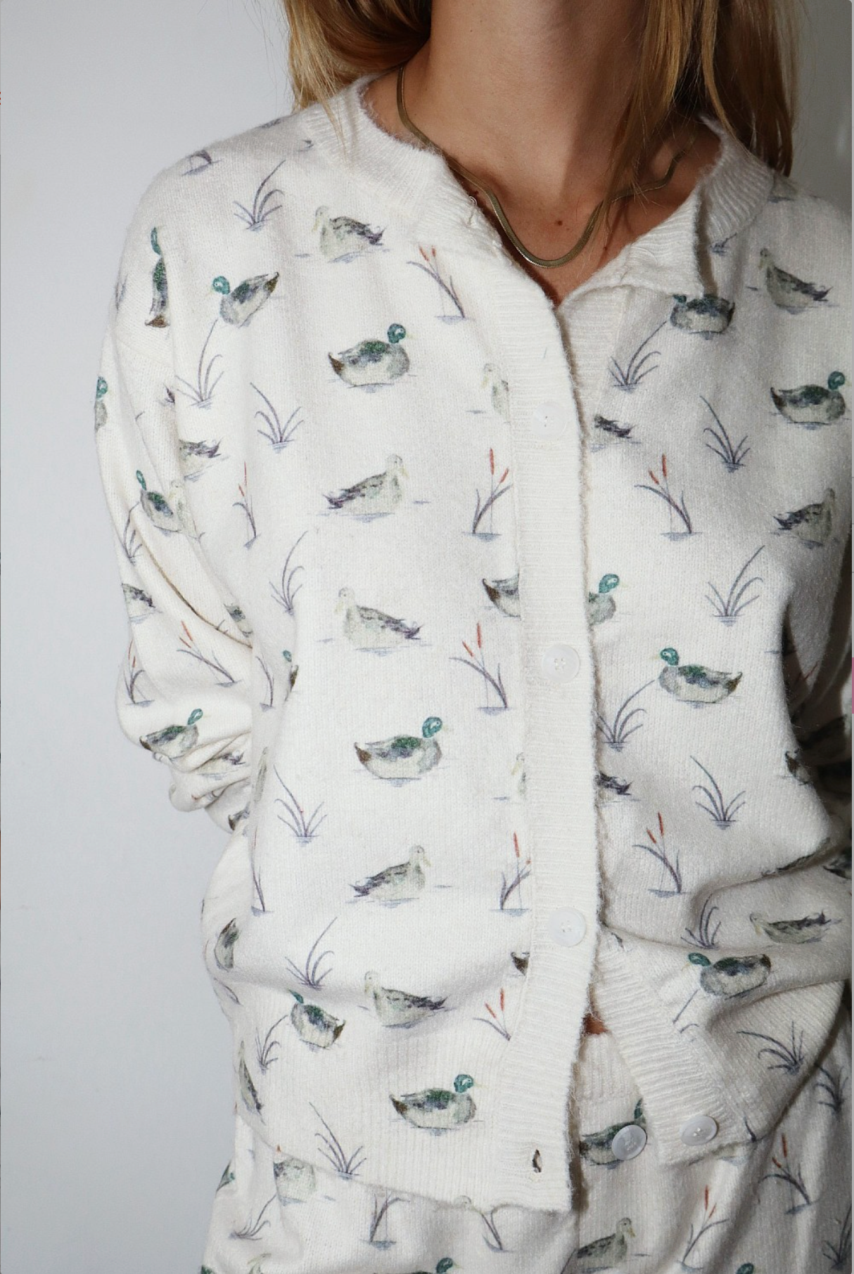 The Womens Mallory Duck Cardigan