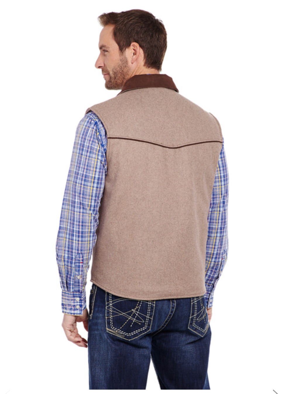 Cripple Creek Wool Melton Vest
