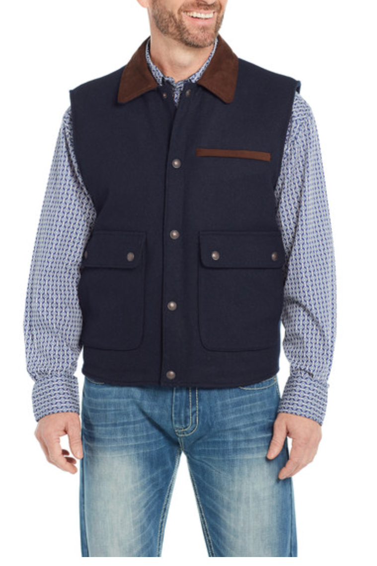 Cripple Creek Wool Melton Vest