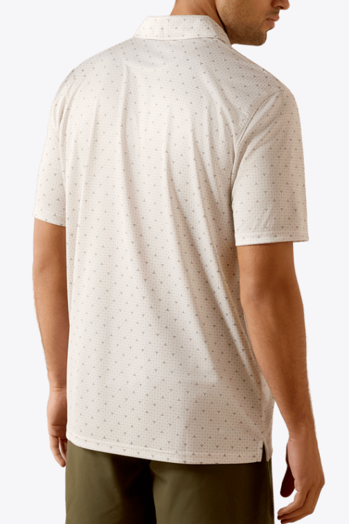 Ariat Mens Allover Print Polo