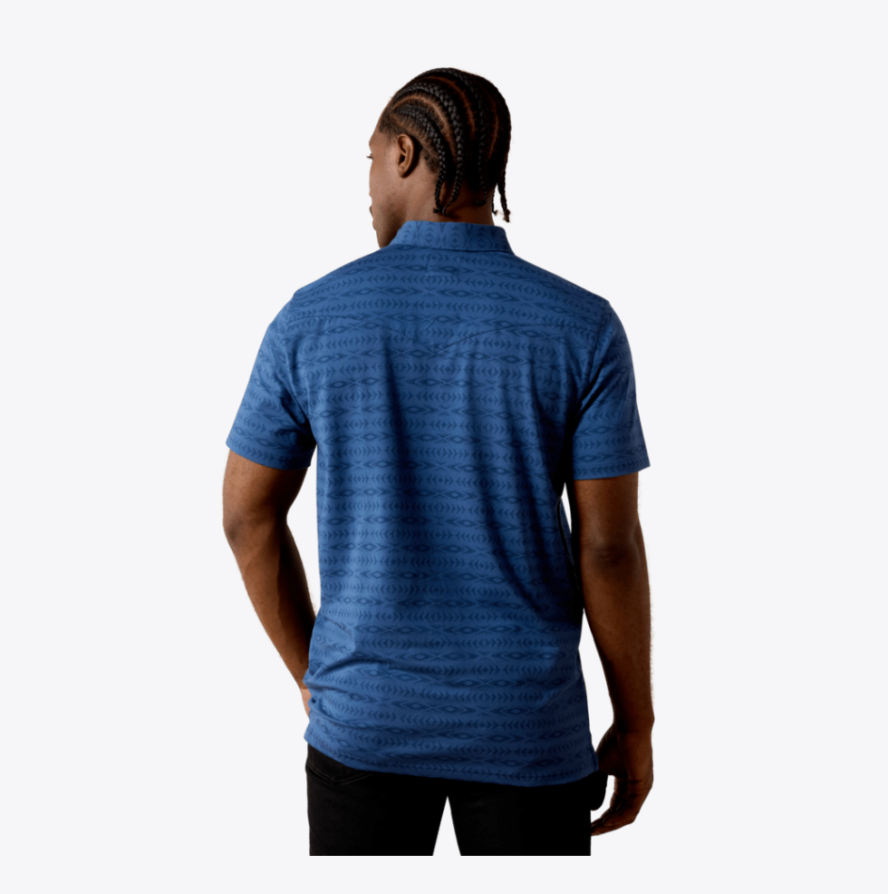 Ariat Mens Retro Western Snap Polo