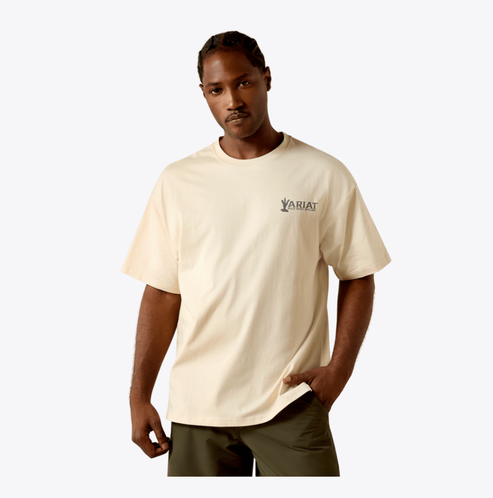 Ariat Mens Split Freedom Painted Classic Fit T Shirt