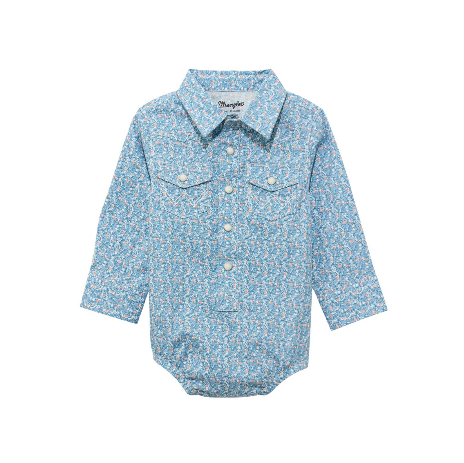 Wrangler Baby Boy Western Onesie