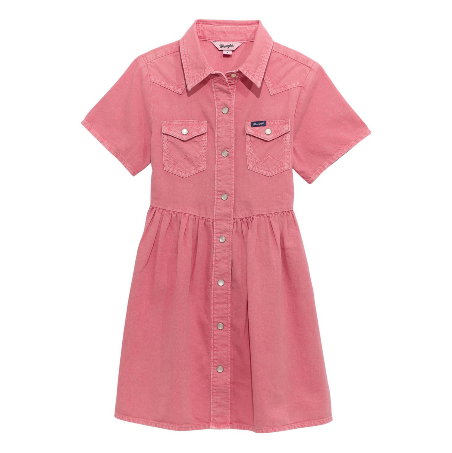 Wrangler Girl Pink Denim Dress