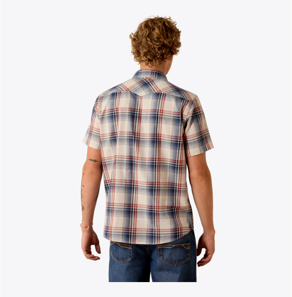 Ariat Mens Retro Haines Fitted Snap Shirt