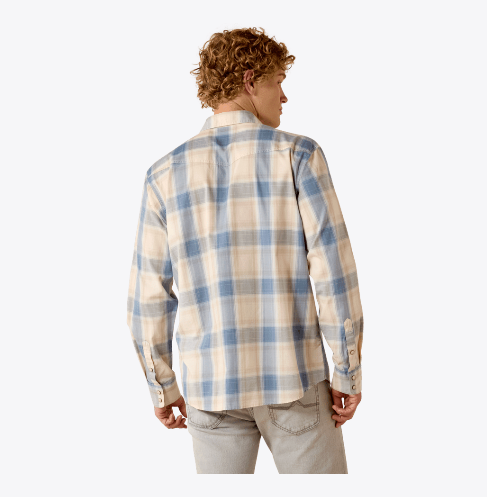 Ariat Mens Retro Horace Fitted Snap Shirt