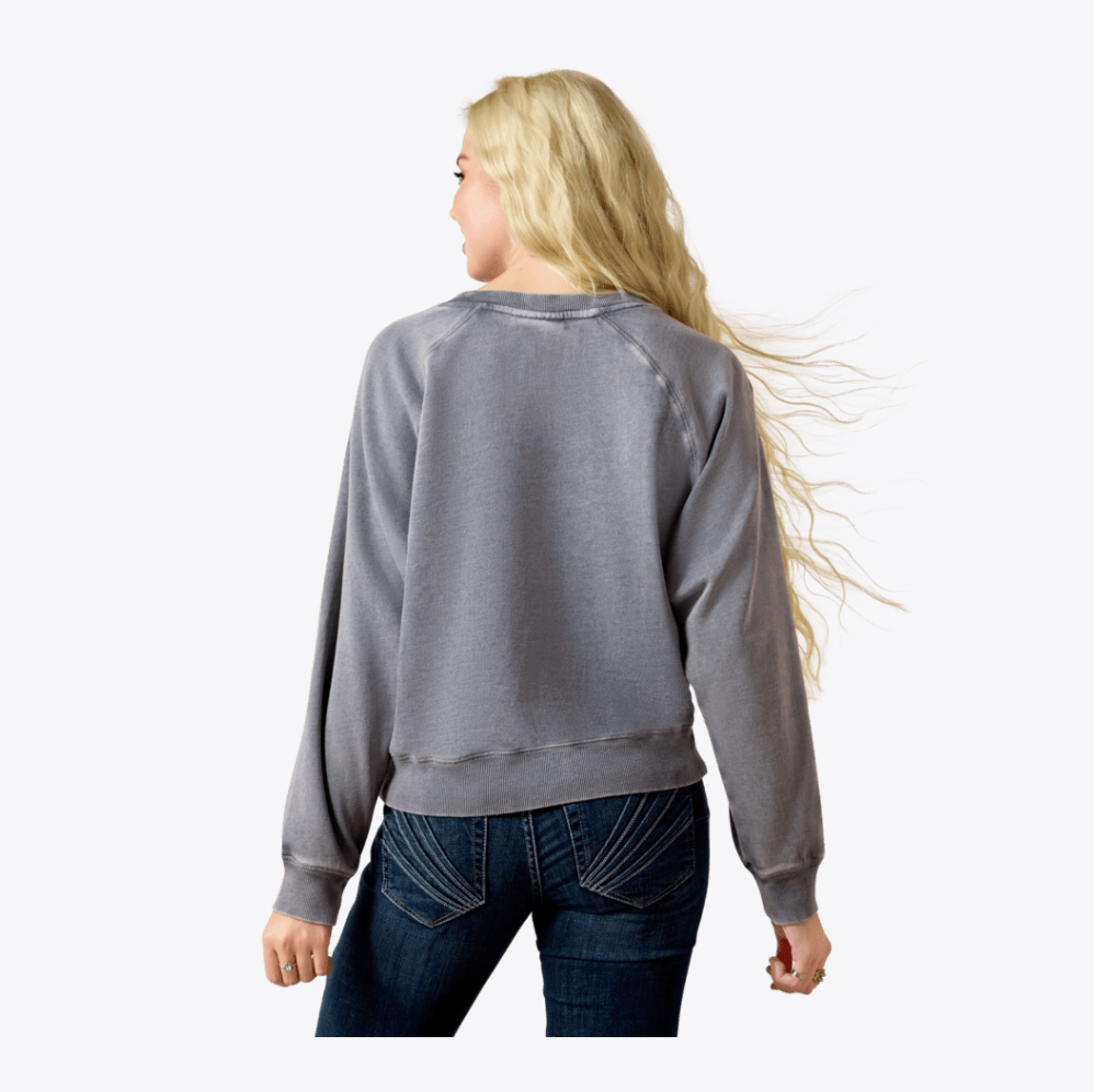Ariat Womens Vintage Raglan Sweatshirt