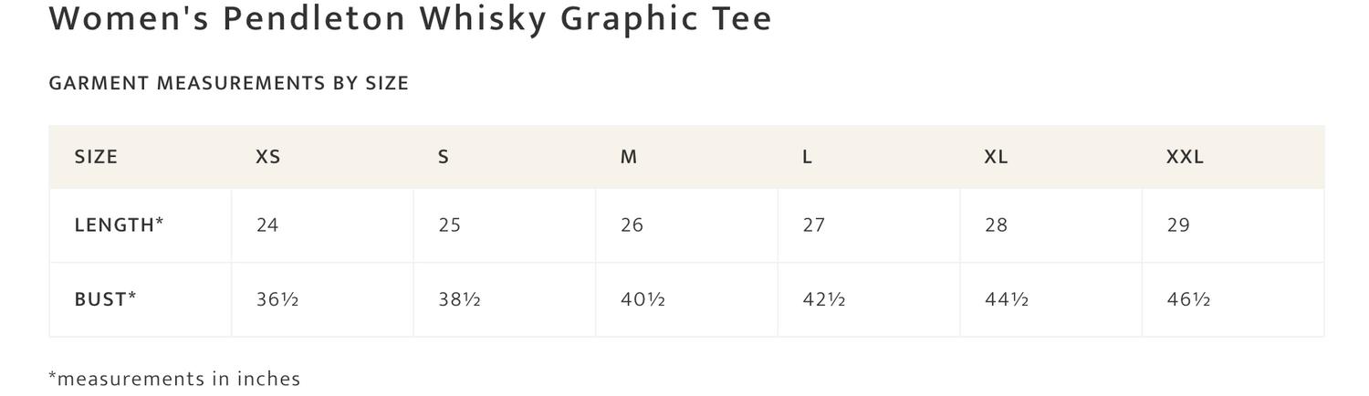 Pendleton Womens Whisky Graphic Tee