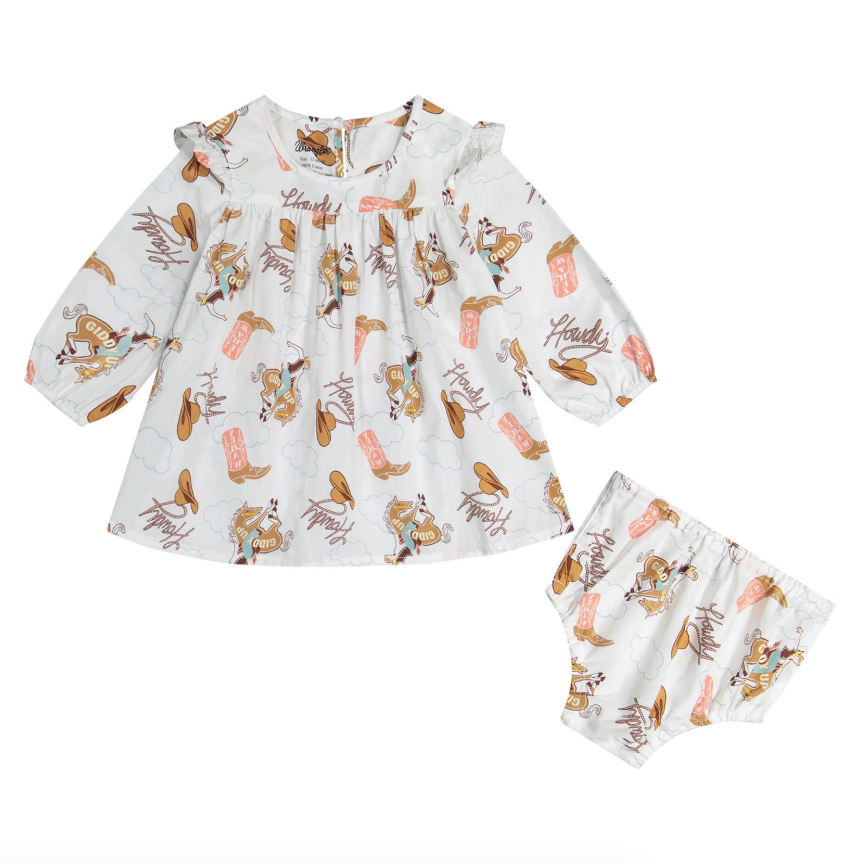 Wrangler Baby Girl Cowboy Dress