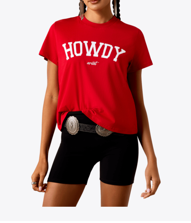 Ariat Womens Collegiate Howdy T Shirt