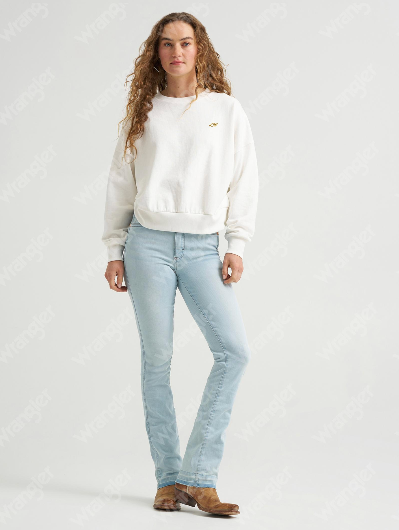 Wrangler X Lainey Wilson Neon Rainbow Sweat