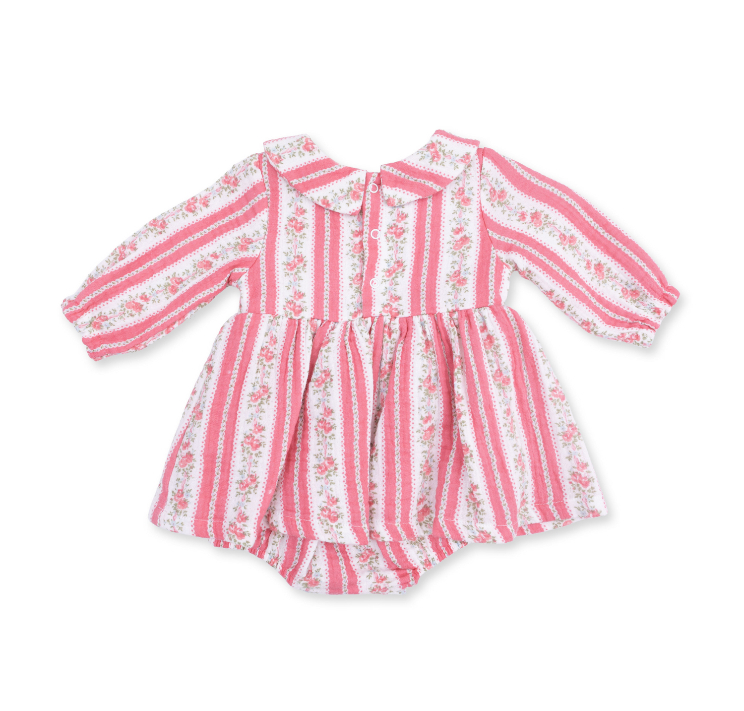 Suzie Floral Stripe Romy Dress and Bloomer