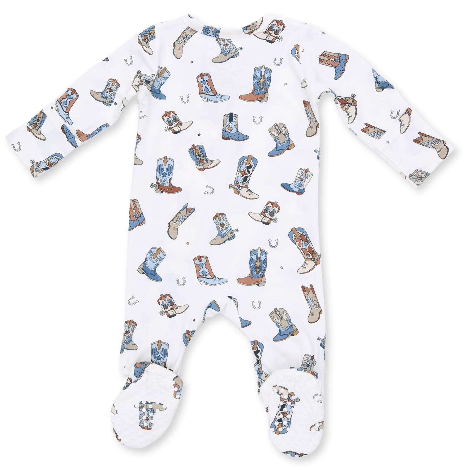 Buckaroo Boots 2 Way Zipper Footie