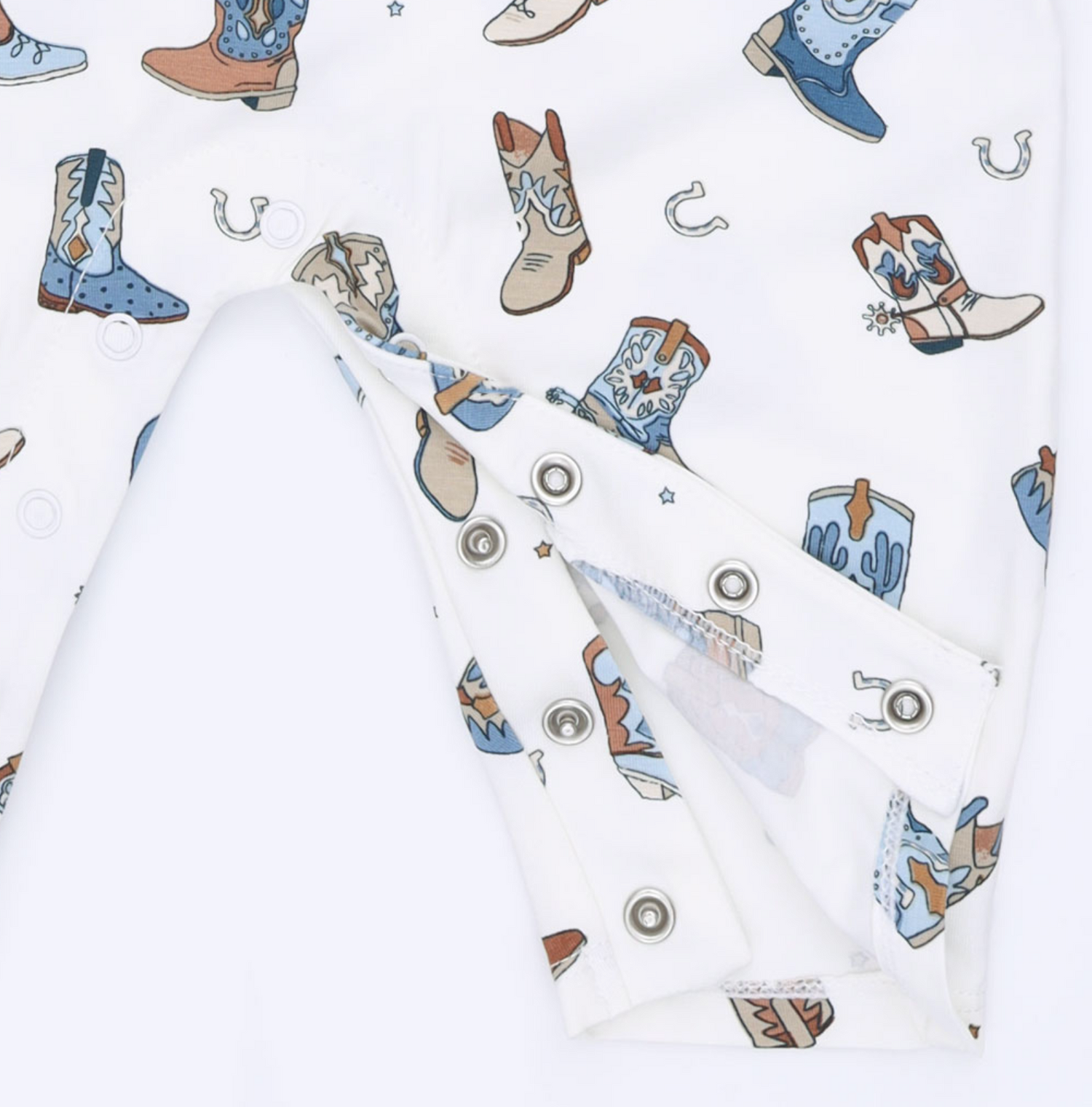 Buckaroo Boots Long Sleeve Cowboy Romper