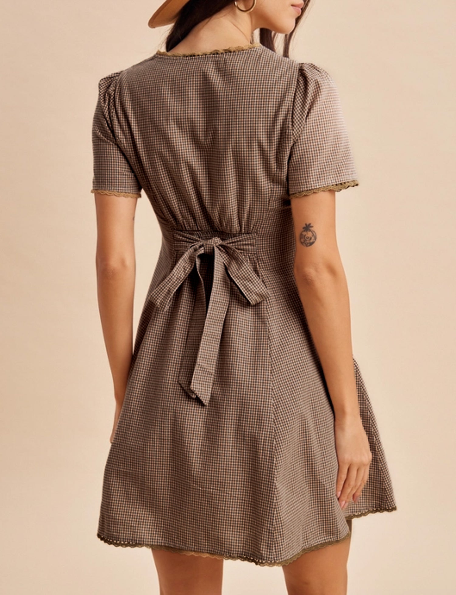 Allie Gingham Dress