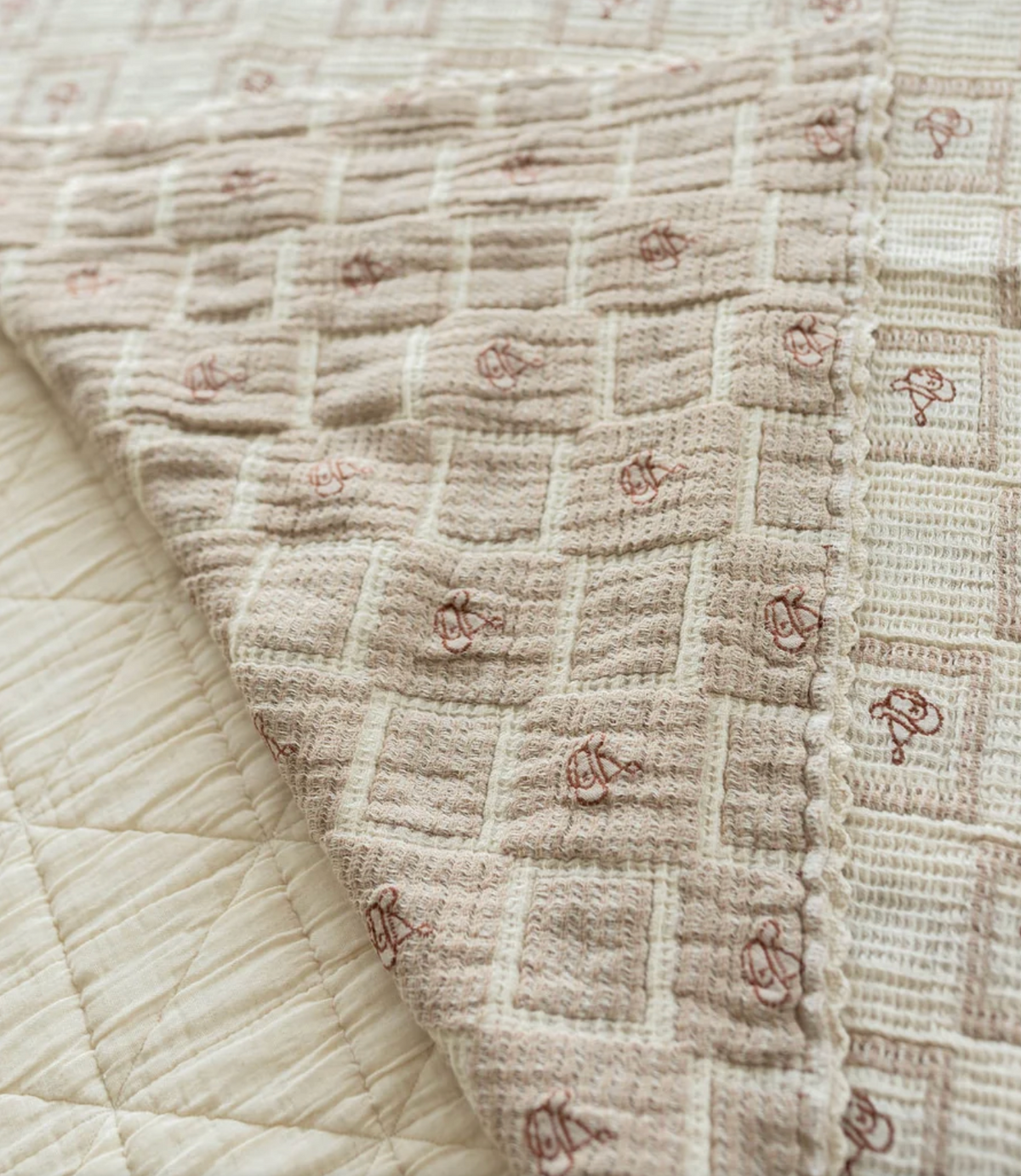 New Grain Round Up Baby Blanket