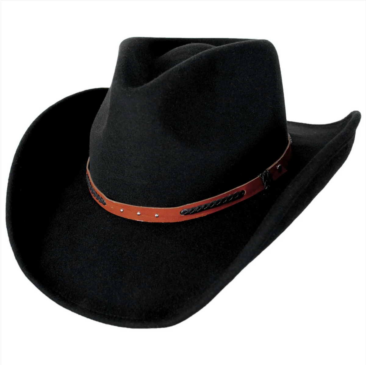 Stetson Summit Wool Felt Black Hat