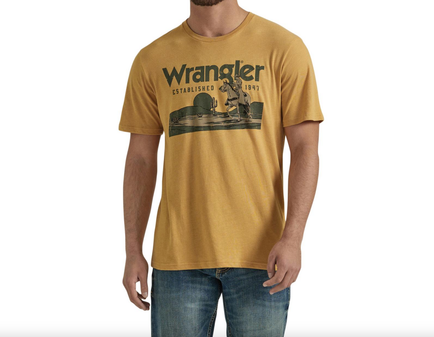 Wrangler Mens Reg Fit SS T-Shirt