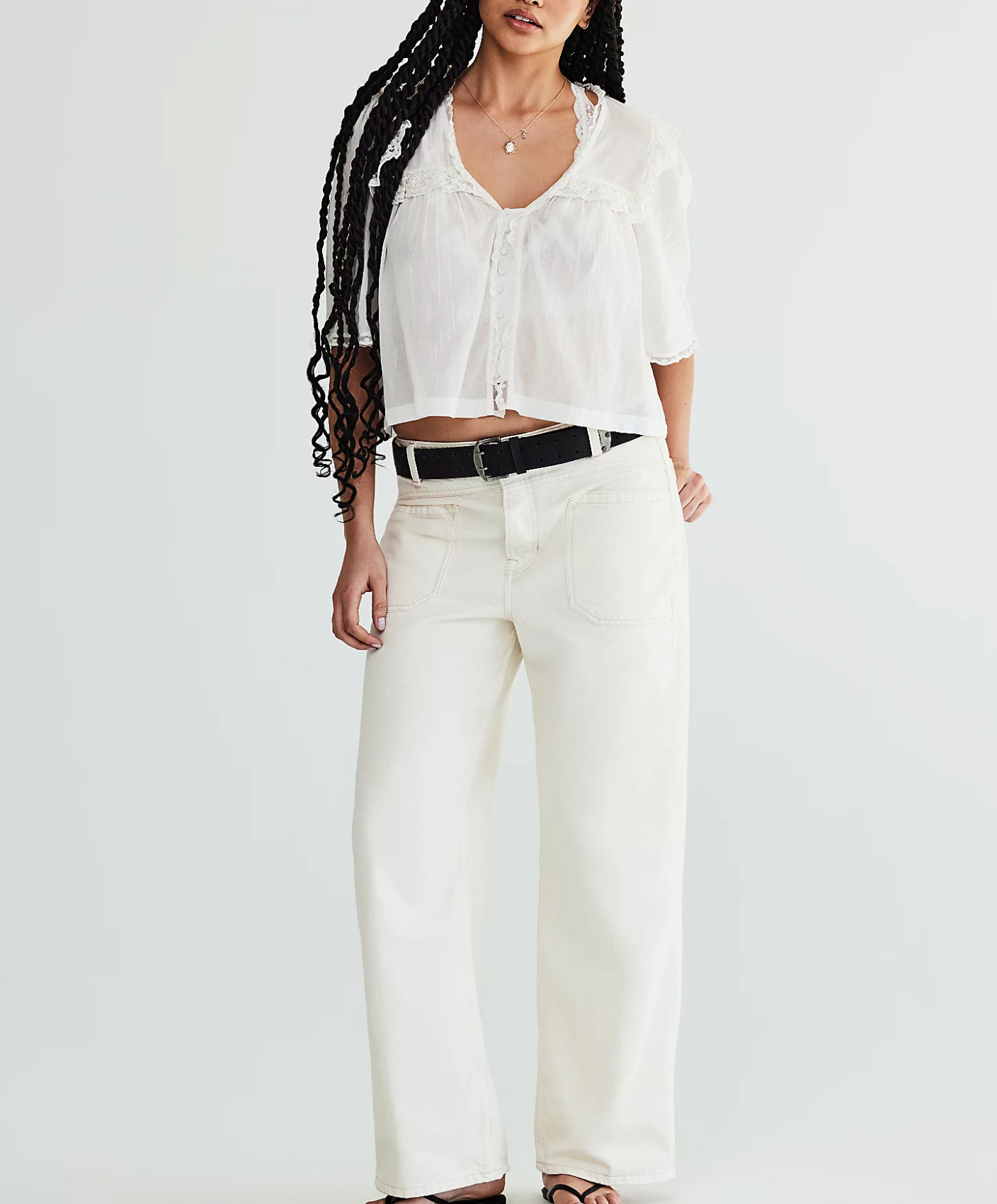 Free People Palmer Cuffed Jean