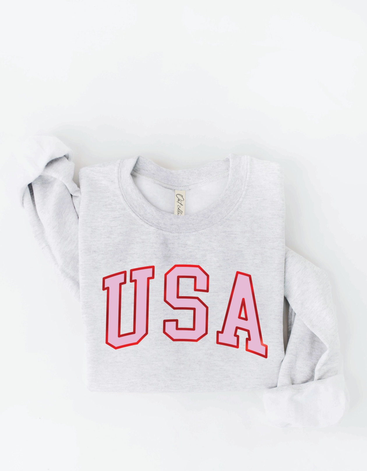 USA Foil Graphic Sweatshirt