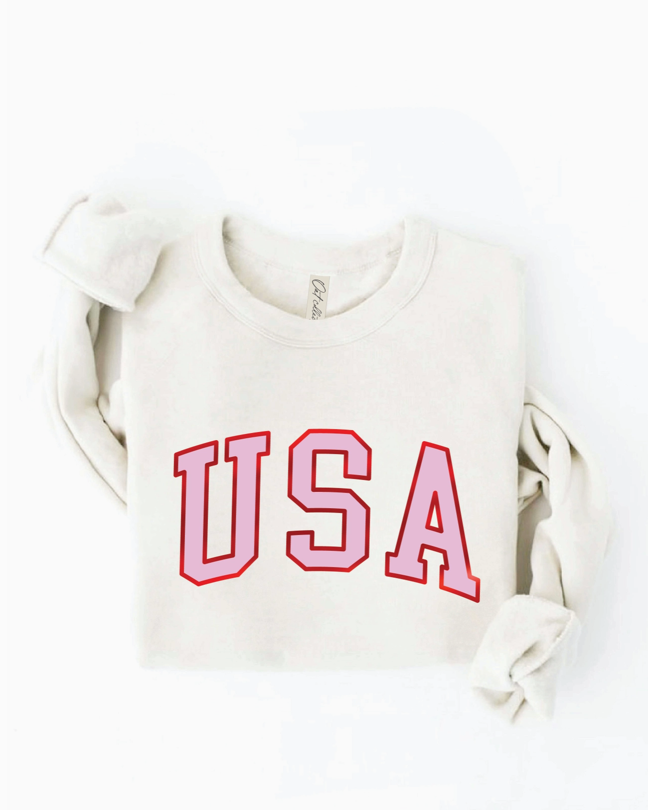 USA Foil Graphic Sweatshirt