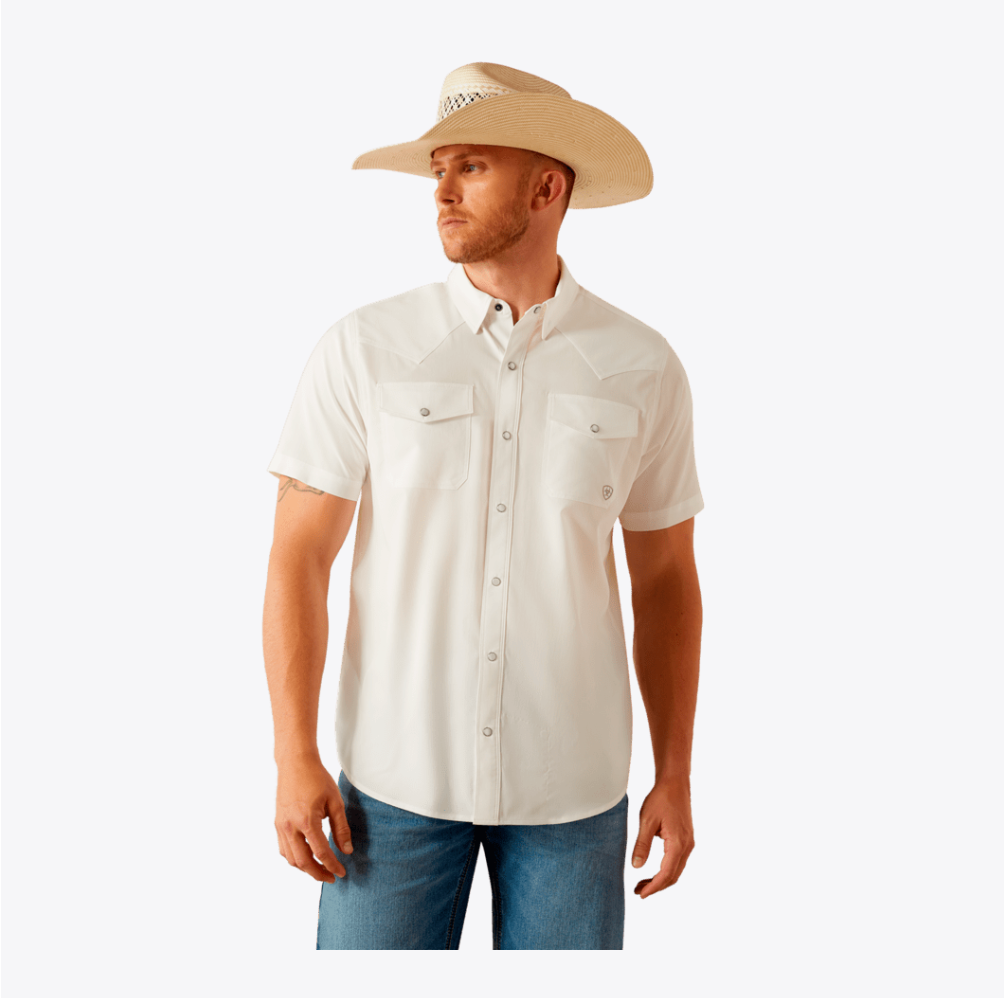 Ariat Mens VentTEK Western Fitted Shirt