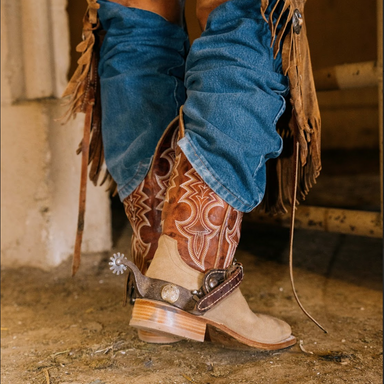 Hyer Mens Holton Tan Cowboy Boot