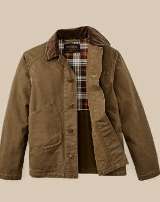 Filson Mens Canvas Outfitter Jacket