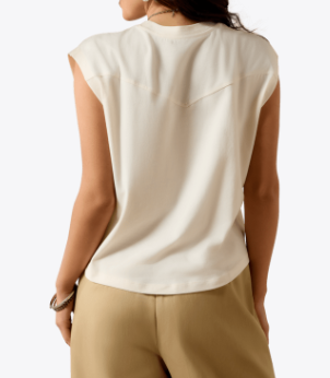 Ariat Womens Wild West Cropped T Shirt