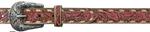 Roper Kids Floral Belt free shipping at boltranchstore.com 9727300 girls pink red floral western belt 