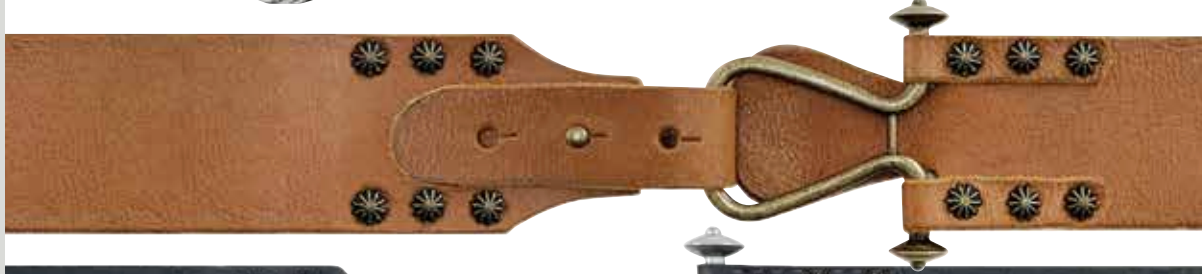 Roper Tapered Buffalo Leather Belt