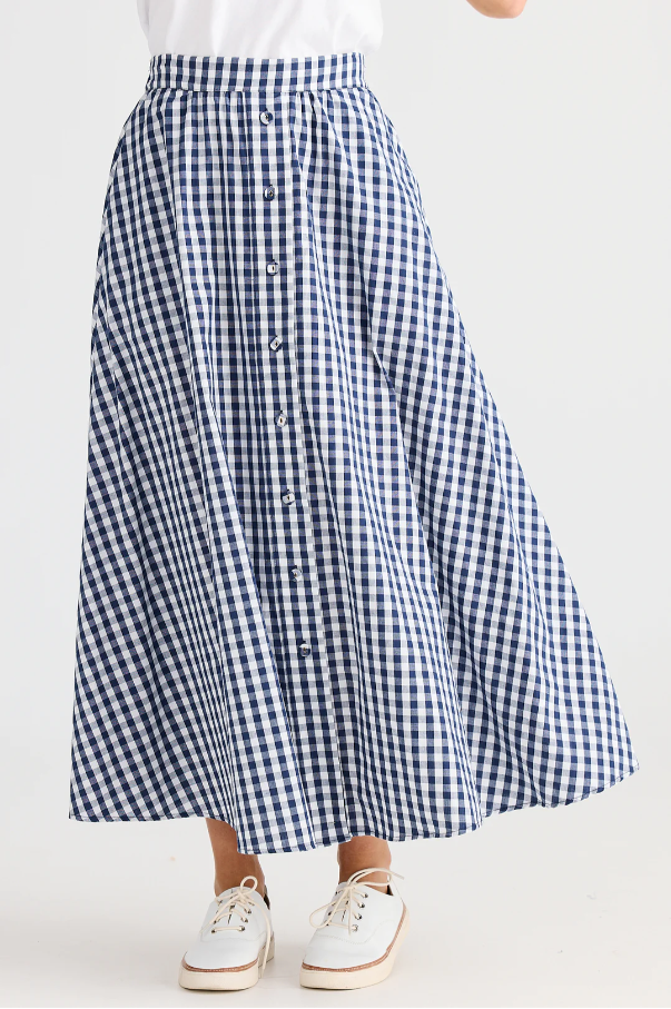 Lucy Gingham Skirt
