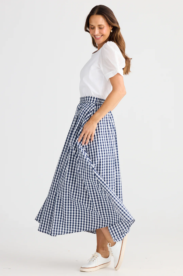 Lucy Gingham Skirt