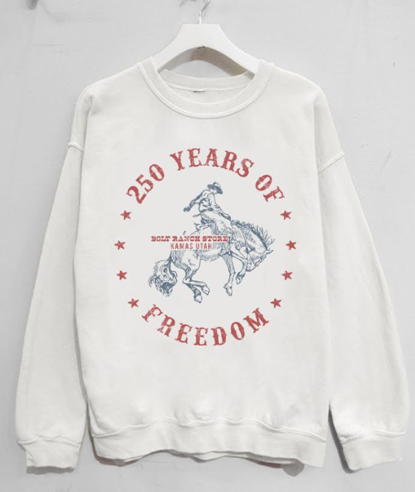 Bolt Ranch 250 Freedom Crewneck