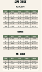 poncho size chart