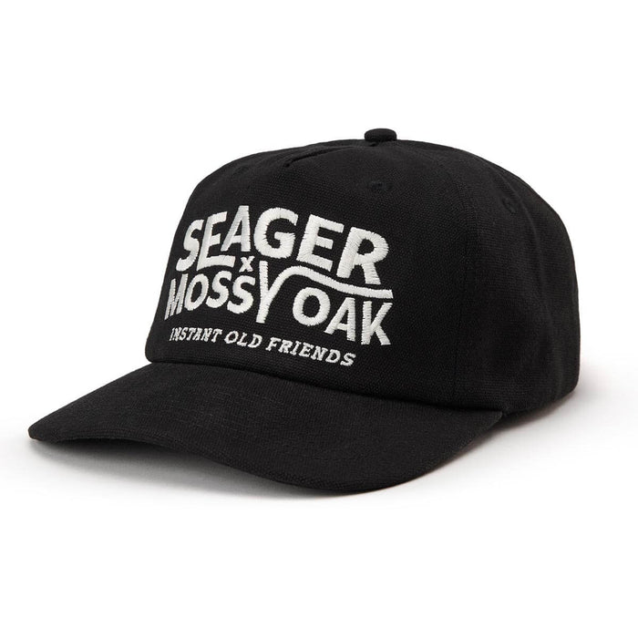 Seager x Mossy Oak I.O.F. Snapback Black free shipping at boltranchstore.com